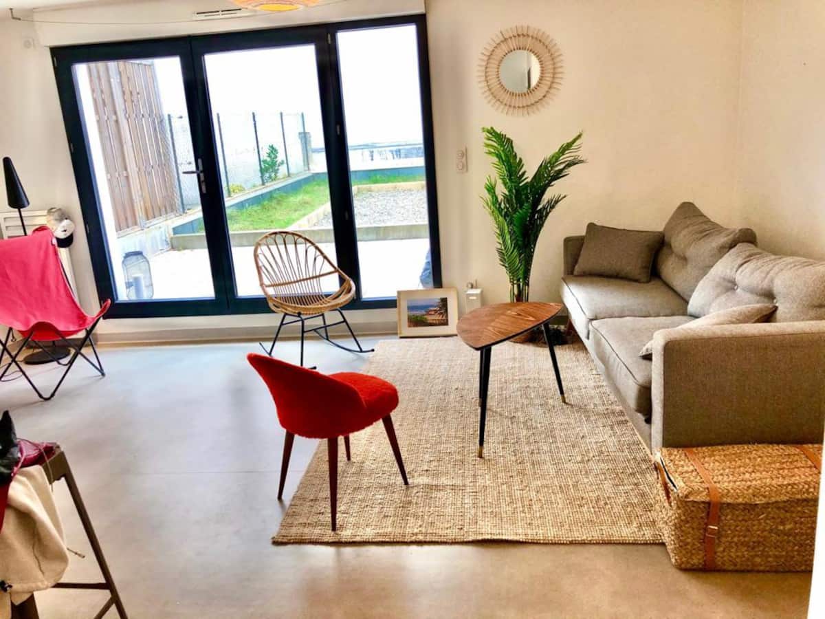 CAPBRETON à 25m DE LA PLAGE (pour 5)