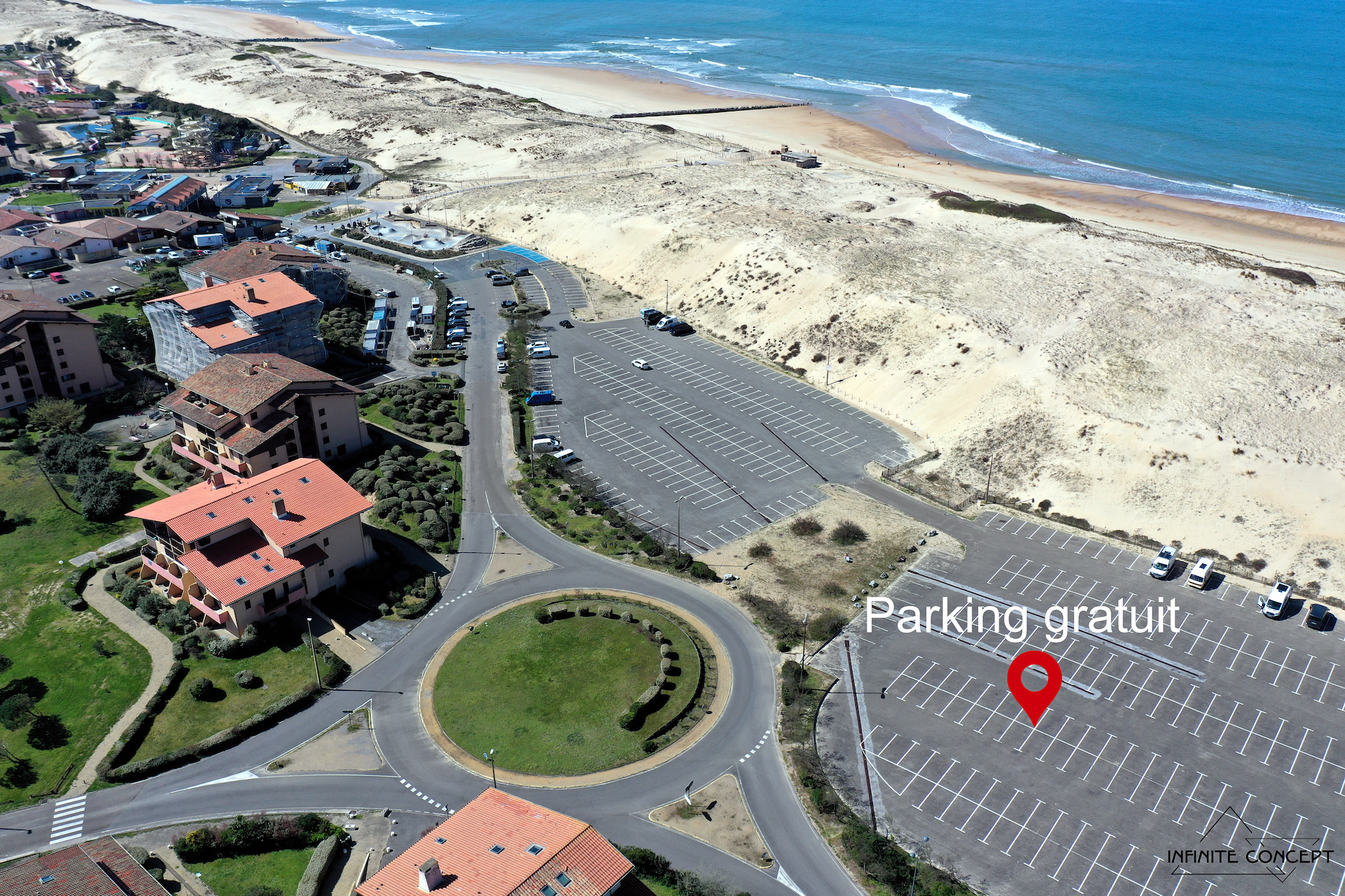 Photo aérienne (pour site de réservation)