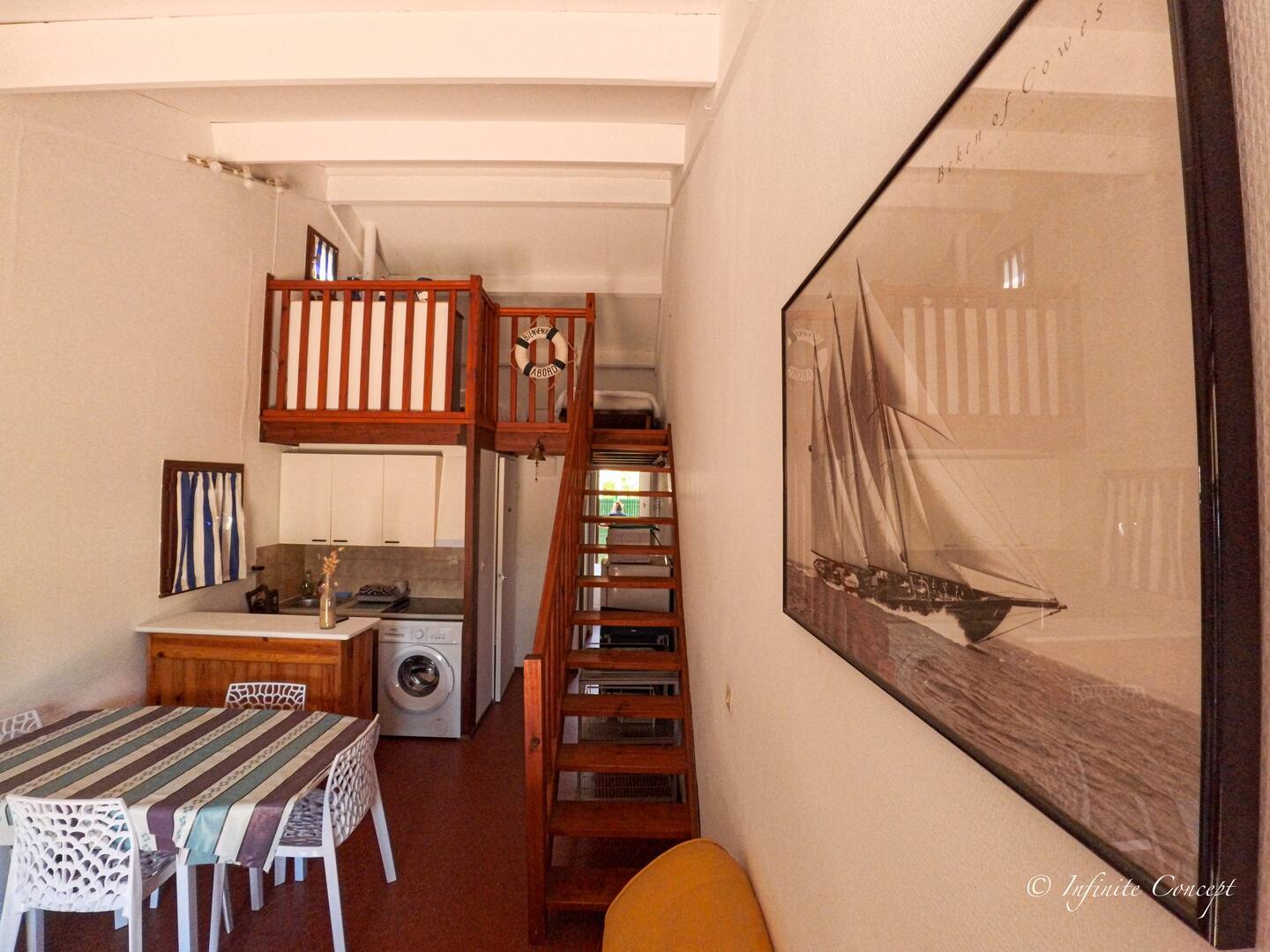 Bienvenue à bord ! Esprit Marin et terrasse privée Port de Capbreton (4 pers)